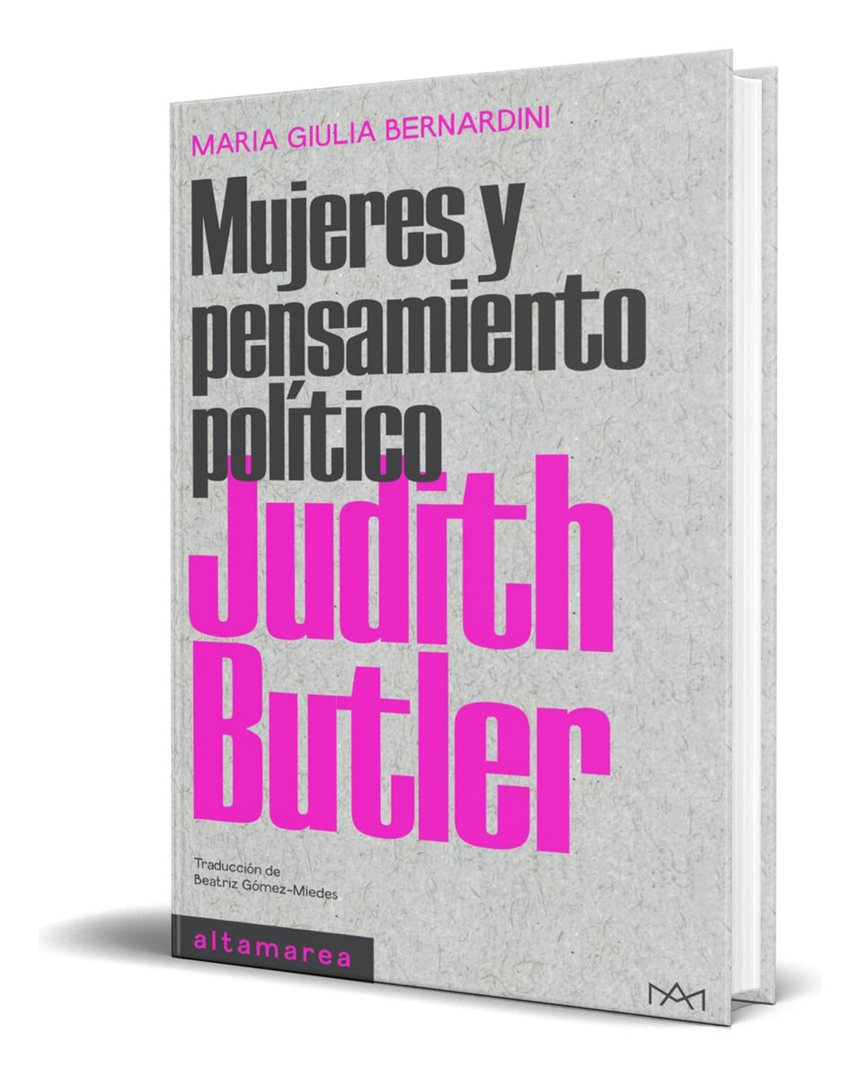Portada de Libro Judith Butler Mujeres Y Pensamiento Político Original