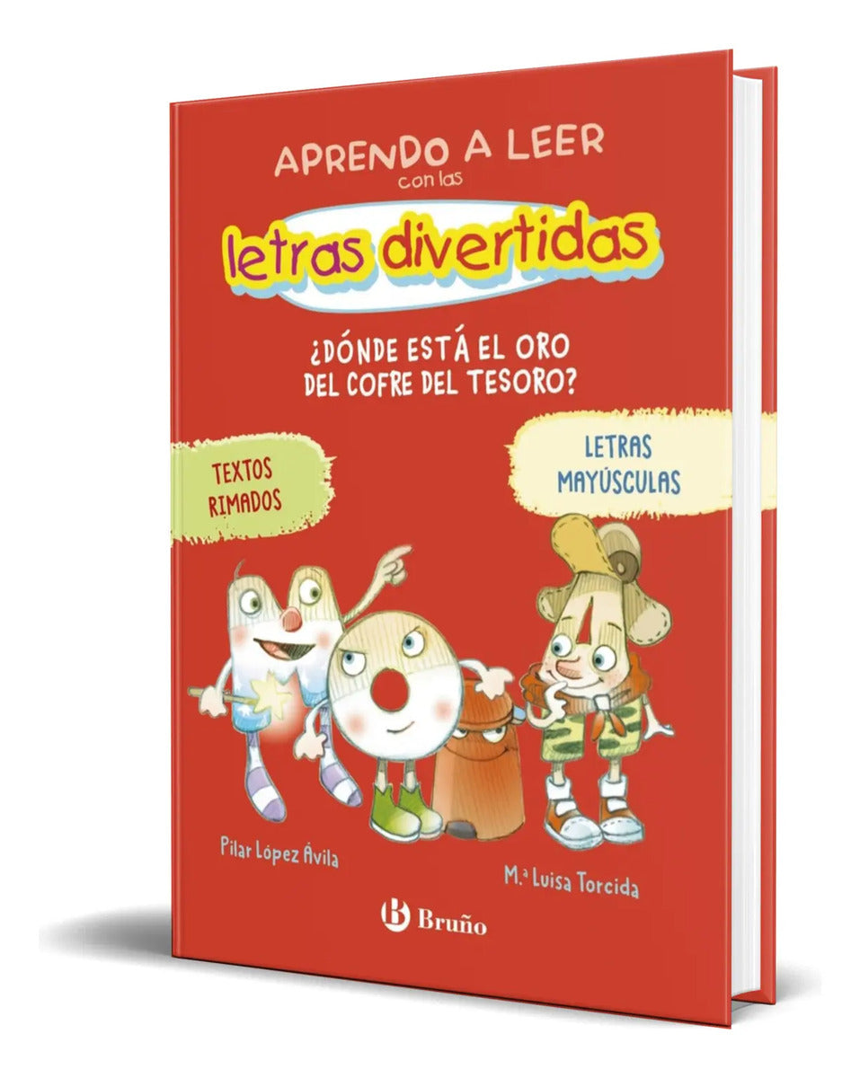 Portada de Libro Aprendo A Leer Con Las Letras Divertidas Vol.1