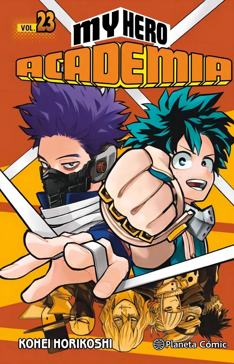 Portada de My Hero Academia 23