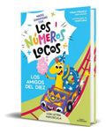 Portada de Libro Números Locos Vol.1 [ Los Amigos Del 10 ] Original, De Fran Franco. Editorial Alfaguara, Tapa Blanda En Esp…