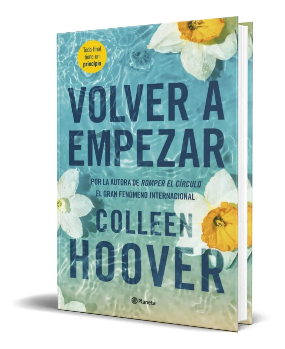 Portada de Libro Volver A Empezar [ Colleen Hoover ] Español Original