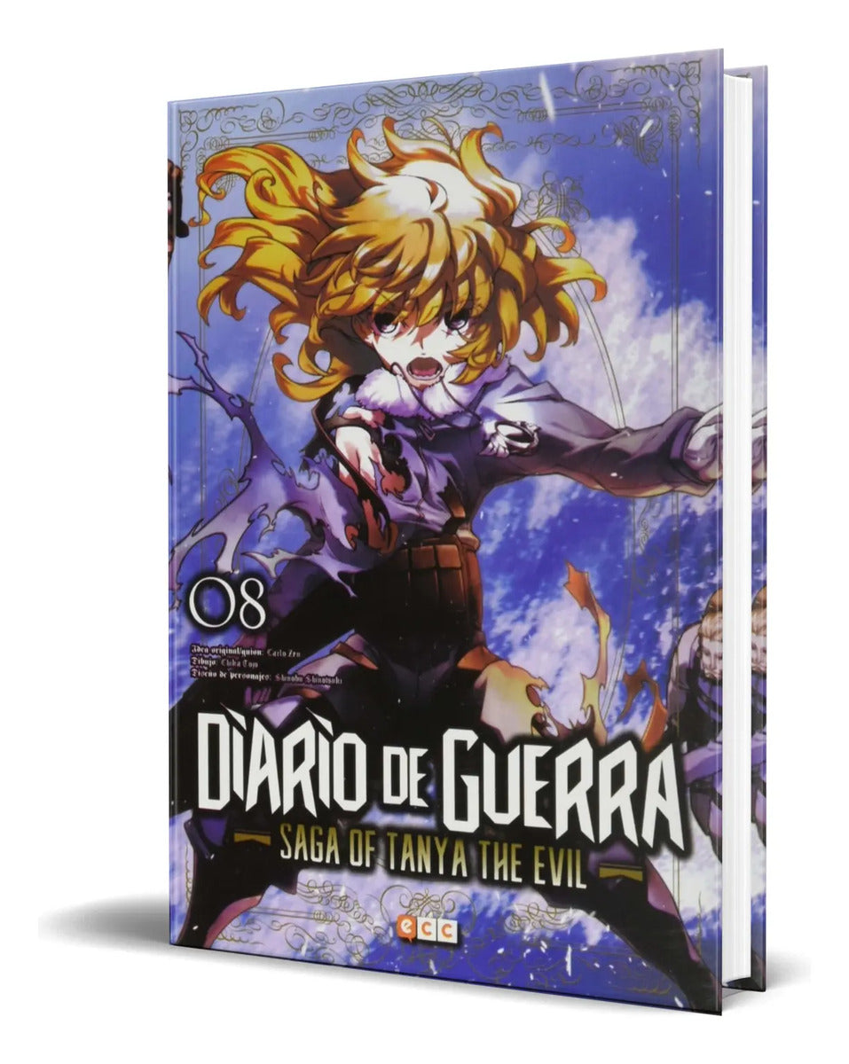 Portada de Libro Diario De Guerra [ Saga Of Tanya The Evil Vol.8 ]