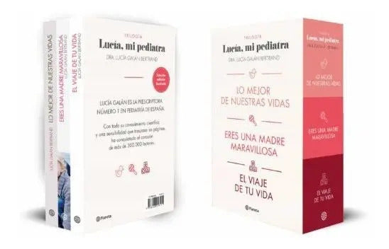 Portada de Estuche Trilogia De Lucia [ Lucia Galan Bertrand ] Original