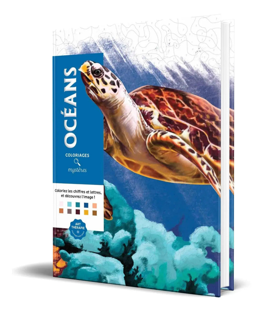 Portada de Libro Colorea Y Descubre [ Océano ] Original
