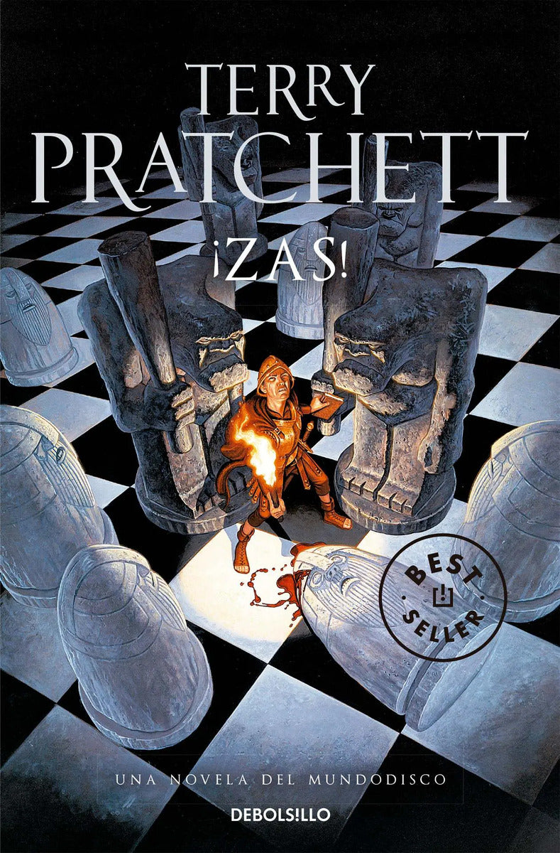 Portada de ¡zas! ( Mundodisco 34 ), De Pratchett, Terry. Ah Imp Editorial Debolsillo, Tapa Blanda En Español, 2014