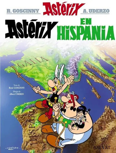 Portada de Astérix En Hispania, De Goscinny, René. Editorial Bruño En Español