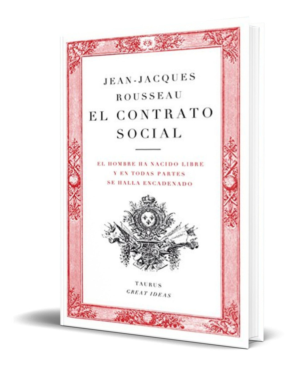 Portada de Libro El Contrato Social [ Jean-jacques Rousseau ] Original