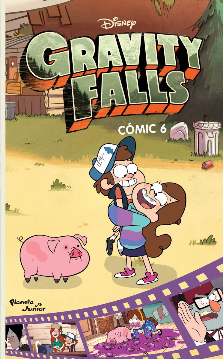 Portada de Gravity Falls. Cómic 6, De Disney. Disney Editorial Planeta Infantil México, Tapa Blanda En Español, 2021
