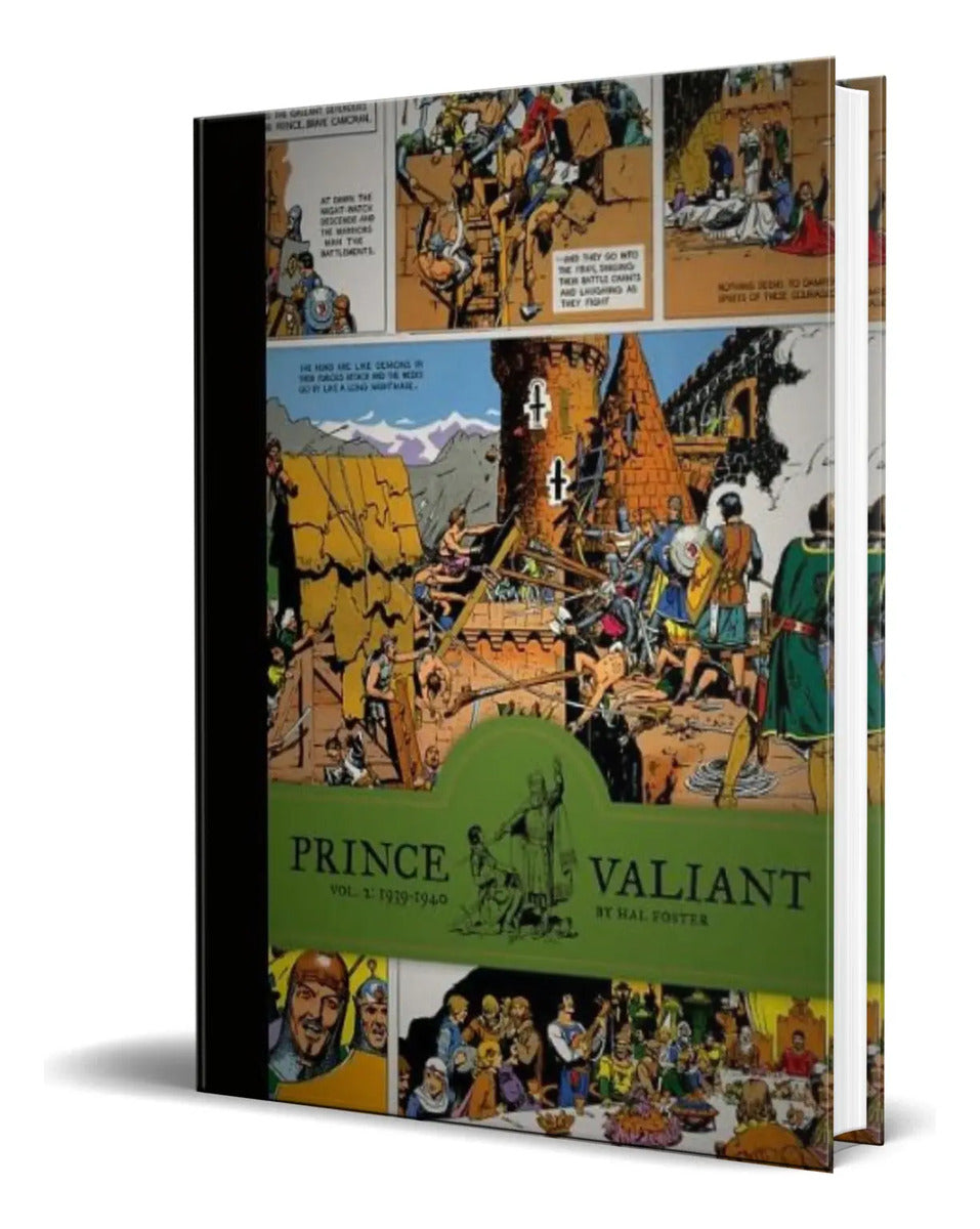 Portada de Libro Prince Valiant Vol.2 [ Hal Foster ] Original