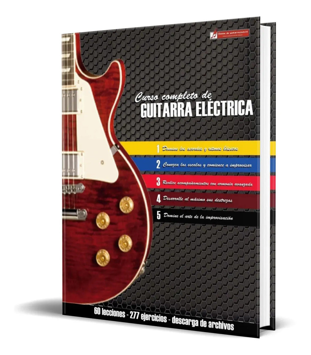 Portada de Libro Curso Completo De Guitarra Eléctrica [ Original ]
