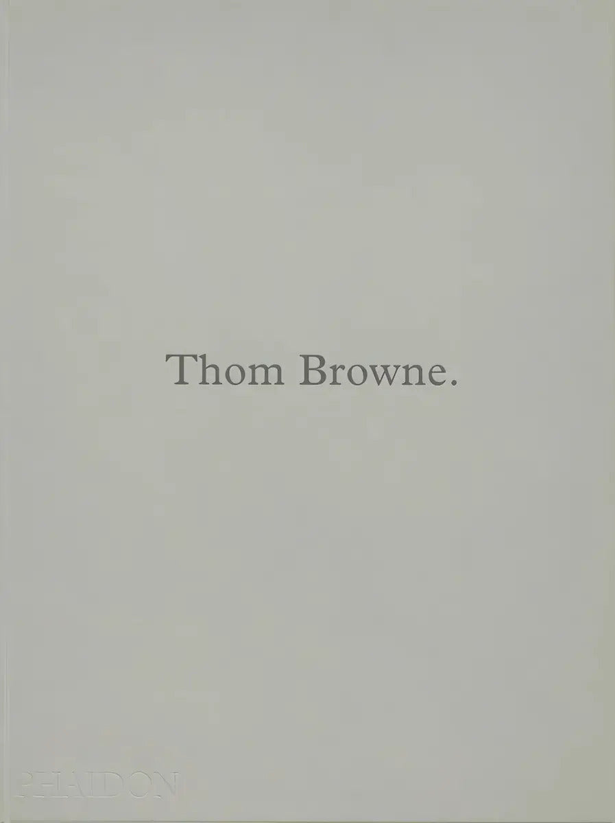 Portada de Thom Browne, De Browne Thom. Editorial Phaidon Ingles En Inglés