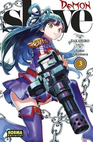 Portada de Demon Slave, De Takahiro., Vol. 3. Editorial Norma, Tapa Blanda En Español, 2022