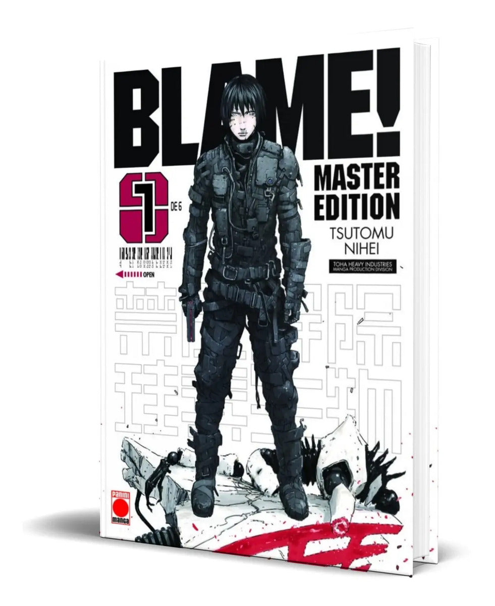 Portada de Libro Blame Master Edition Vol.1 [ Tsutomu Nihei ] Original