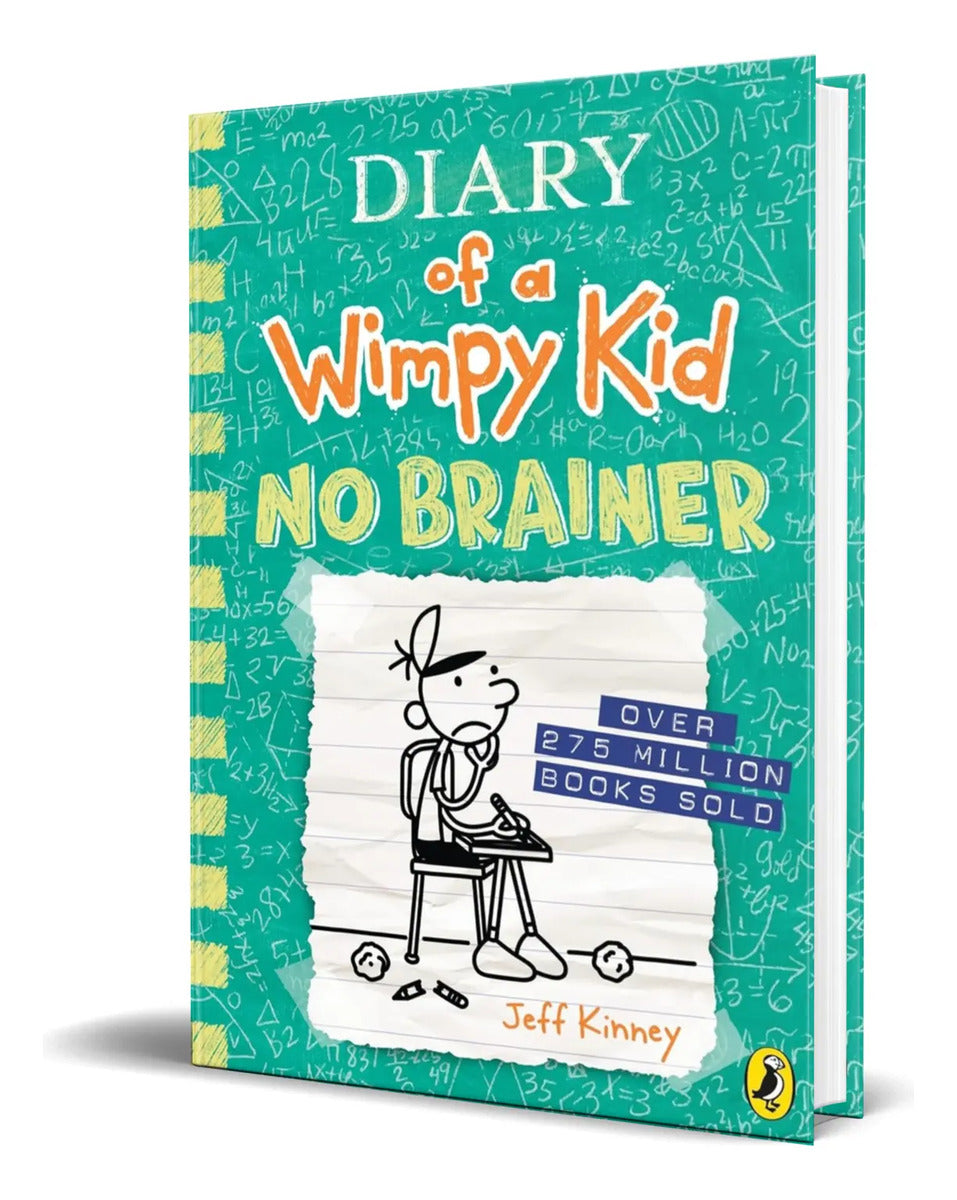 Portada de Libro Diary Of A Wimpy Kid Vol.18 [ No Brainer ] Original