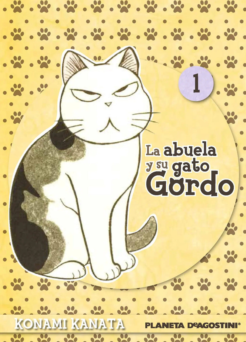 Portada de La Abuela Y Su Gato Gordo Nº 01, De Kanata, Konami. Cómics Editorial Comics Mexico, Tapa Blanda En Español, 2014