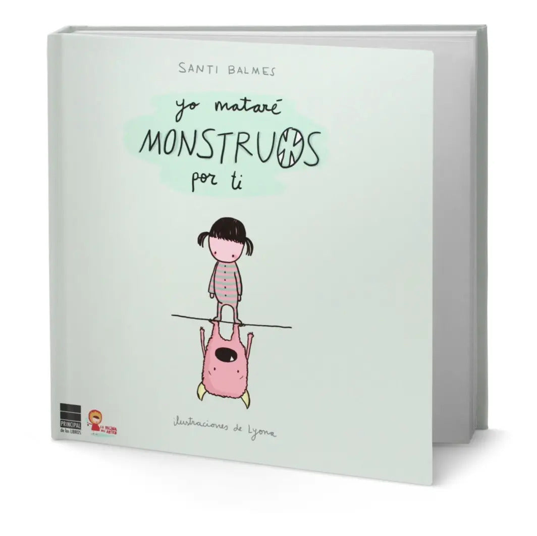 Portada de Libro Para Niños Yo Mataré Monstruos Por Ti [ Original ]