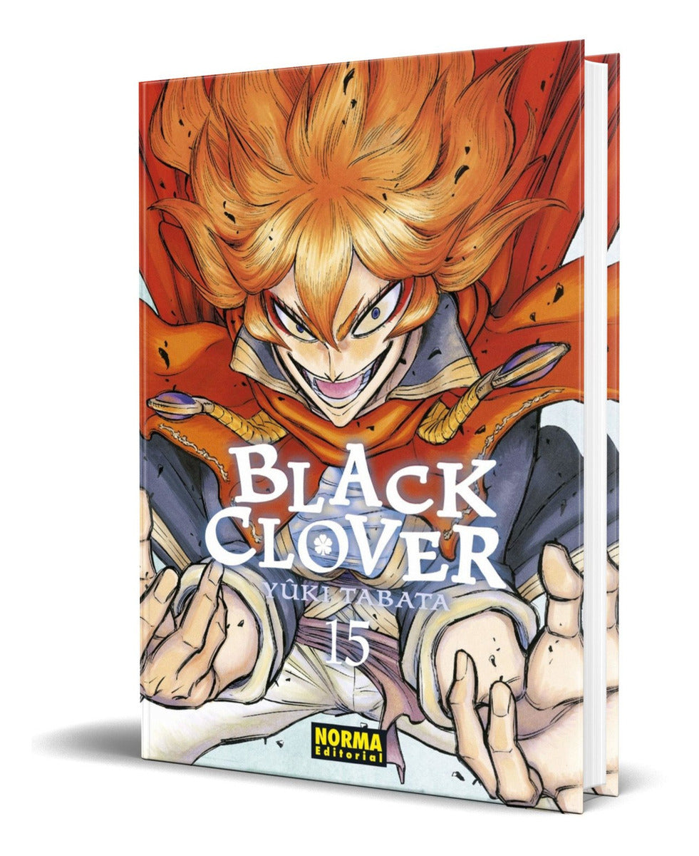 Portada de Libro Black Clover Vol.15 [ Yuuki Tabata ] Original