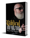 Portada de Libro Biblical Rob Halford's Heavy Metal Scriptures Original