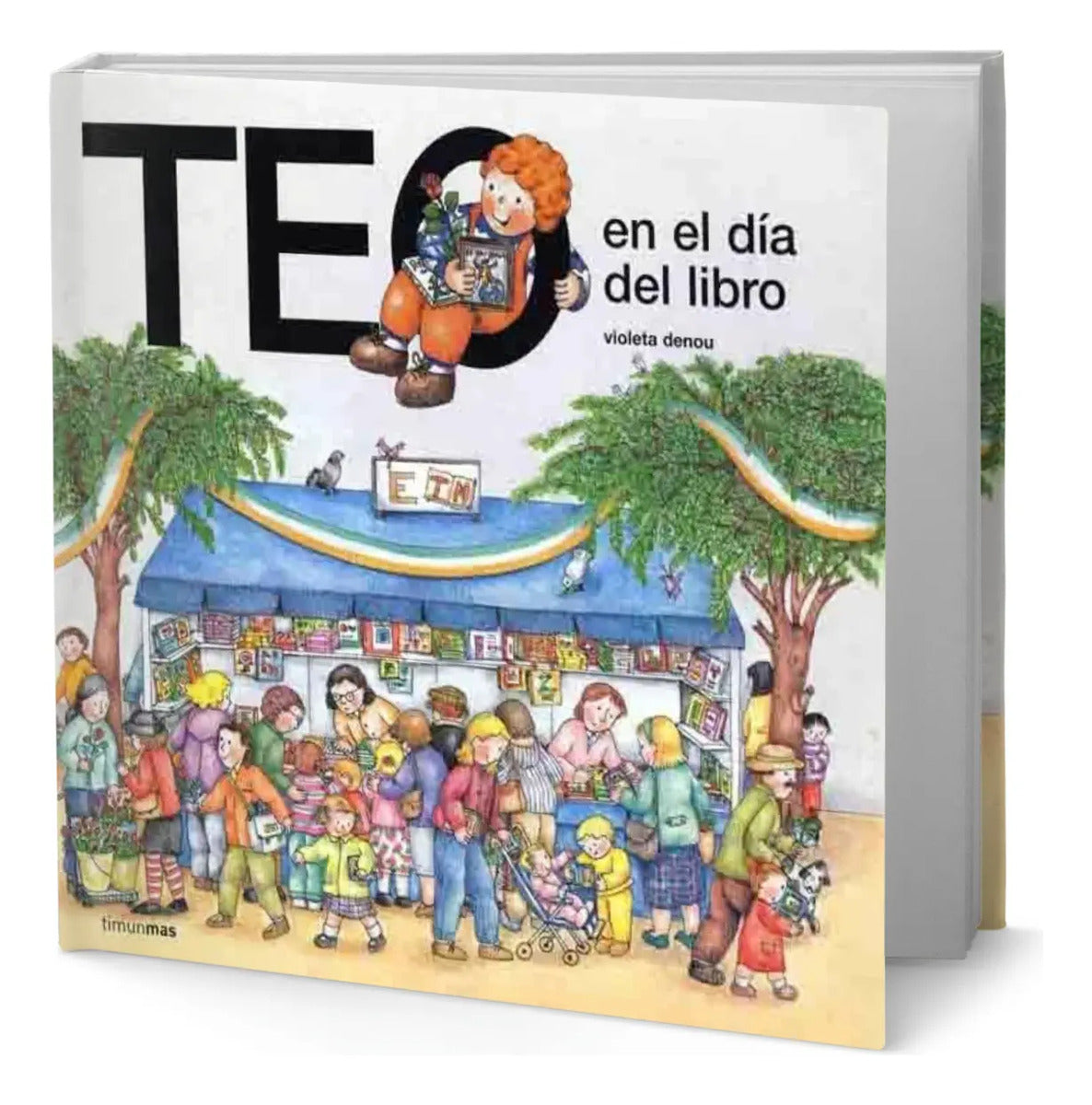 Portada de Libro Teo En El Día Del Libro [ Soy Teo ] Español Pasta Dura