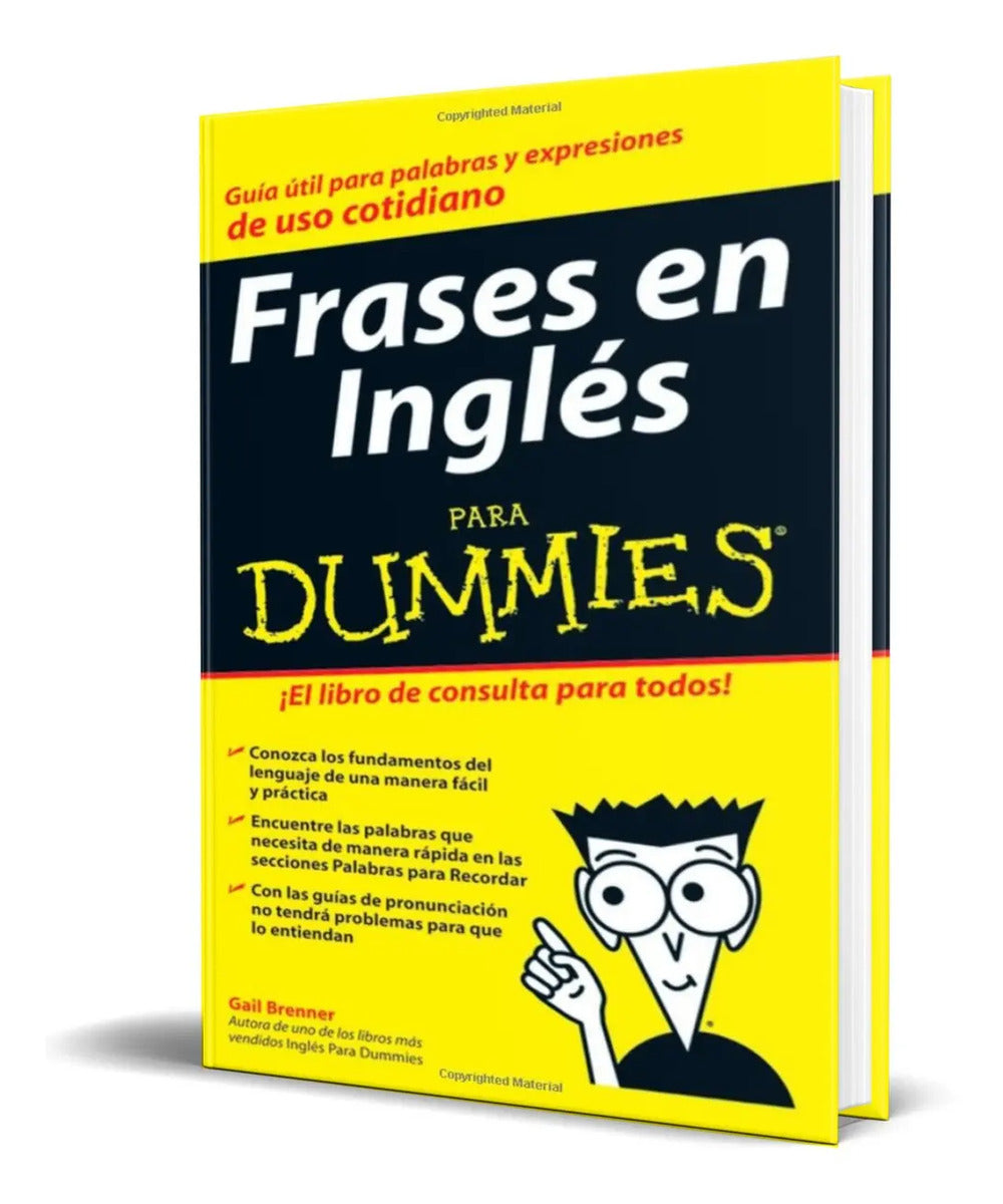 Portada de Libro Frases En Ingles Para Dummies [ Original ]