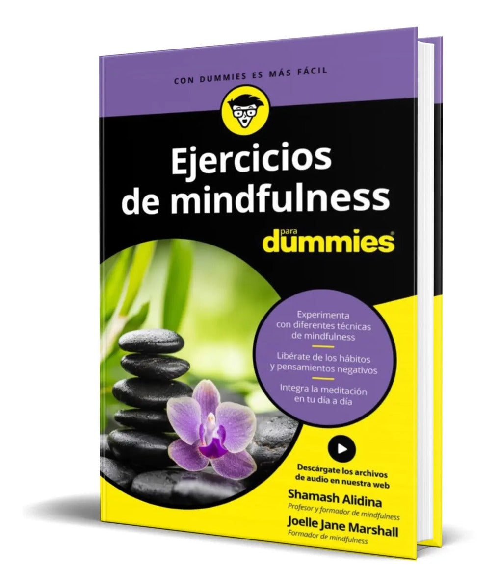 Portada de Libro Ejercicios De Mindfulness Para Dummies [ Original ]