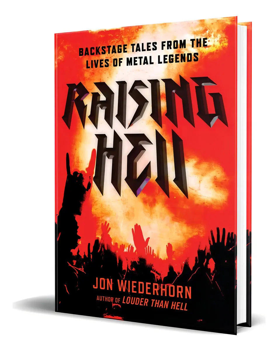 Portada de Raising Hell, De Jon Wiederhorn. Editorial Diversionbooks, Tapa Blanda En Inglés, 2020