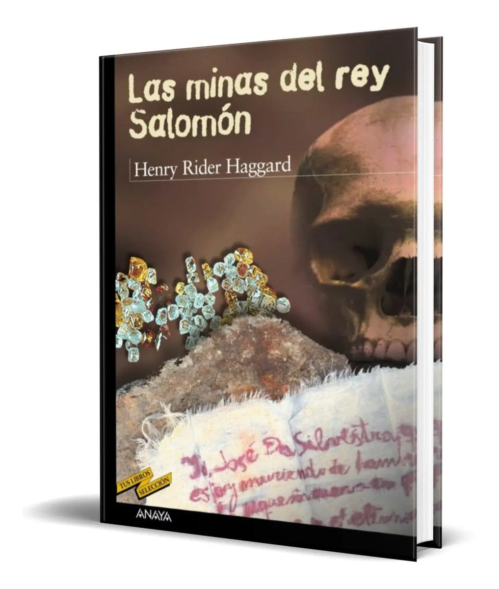 Portada de Libro Las Minas Del Rey Salomon [ Henry Rider ] Original