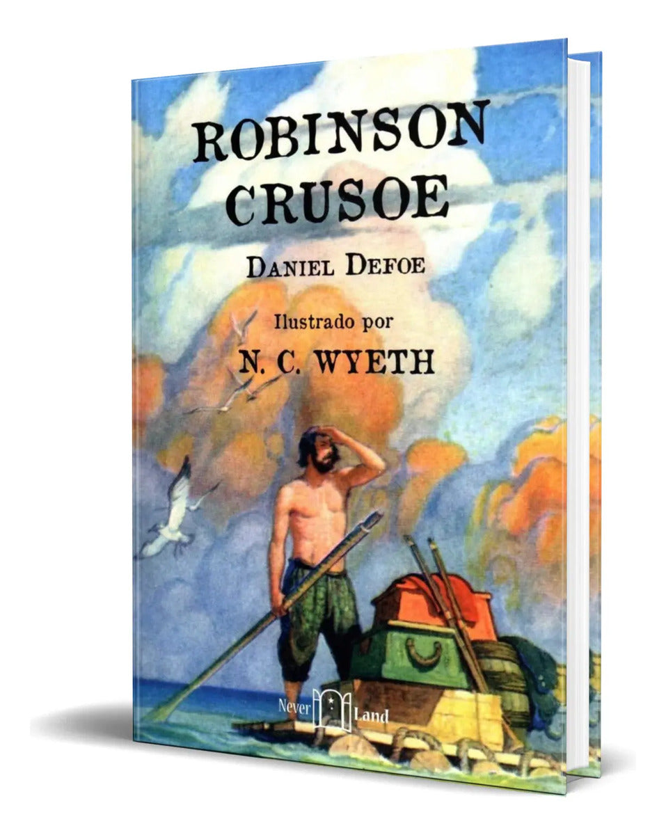 Portada de Libro Robinson Crusoe [ Daniel Defoe ] Original