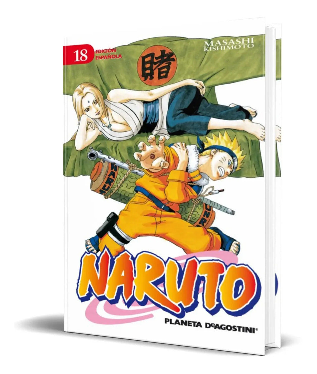 Portada de Libro Naruto Vol.18 [ Masashi Kishimoto ] Original