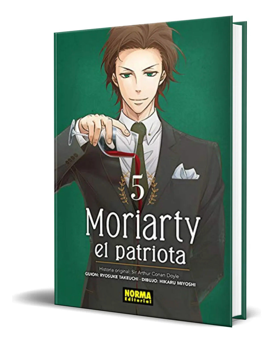 Portada de Libro Moriarty El Patriota Vol.5 [ Original ]