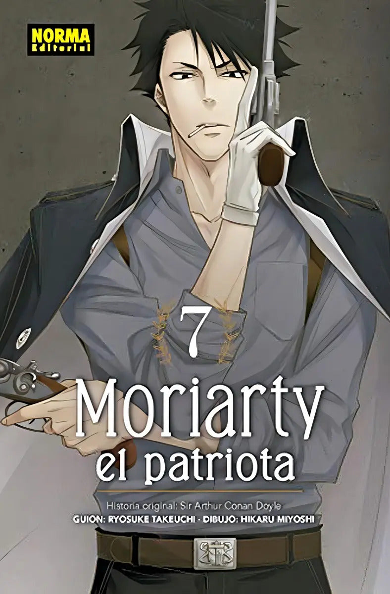 Portada de Moriarty El Patriota 07: No Aplica, De Takeuchi, Ryosuke. Serie No Aplica, Vol. No Aplica. Editorial Norma Editor…