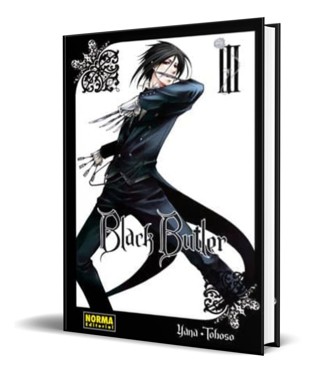 Portada de Libro Black Butler Vol. 3 [ Yana Toboso ] Original