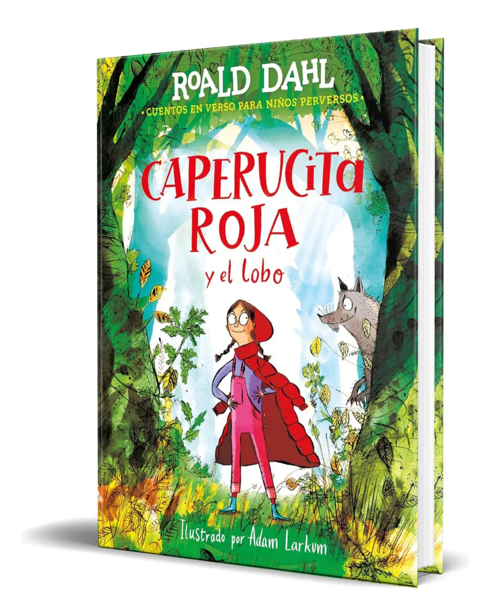 Portada de Libro Caperucita Roja Y El Lobo En Verso [ Original ]