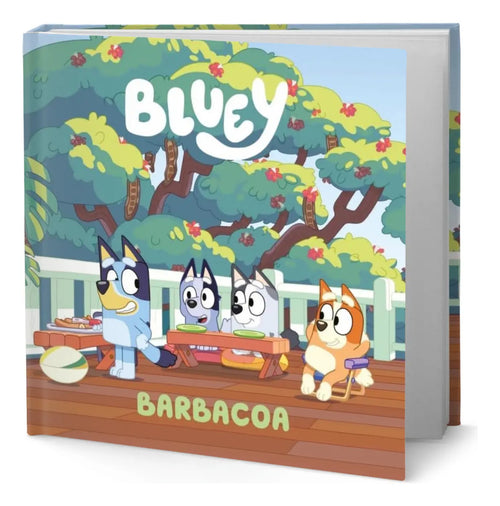 Portada de Bluey. Cuento. Barbacoa