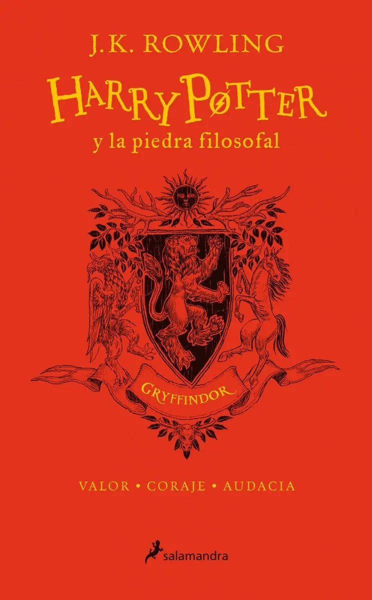 Portada de Harry Potter Y La Piedra Filosofal ( Harry Potter 1 ): Edición Gryffindor Del 20º Aniversario, De Rowling, J. K..…