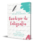 Portada de Cuaderno De Caligrafía [ Papel Caligráfico Inclinado ]