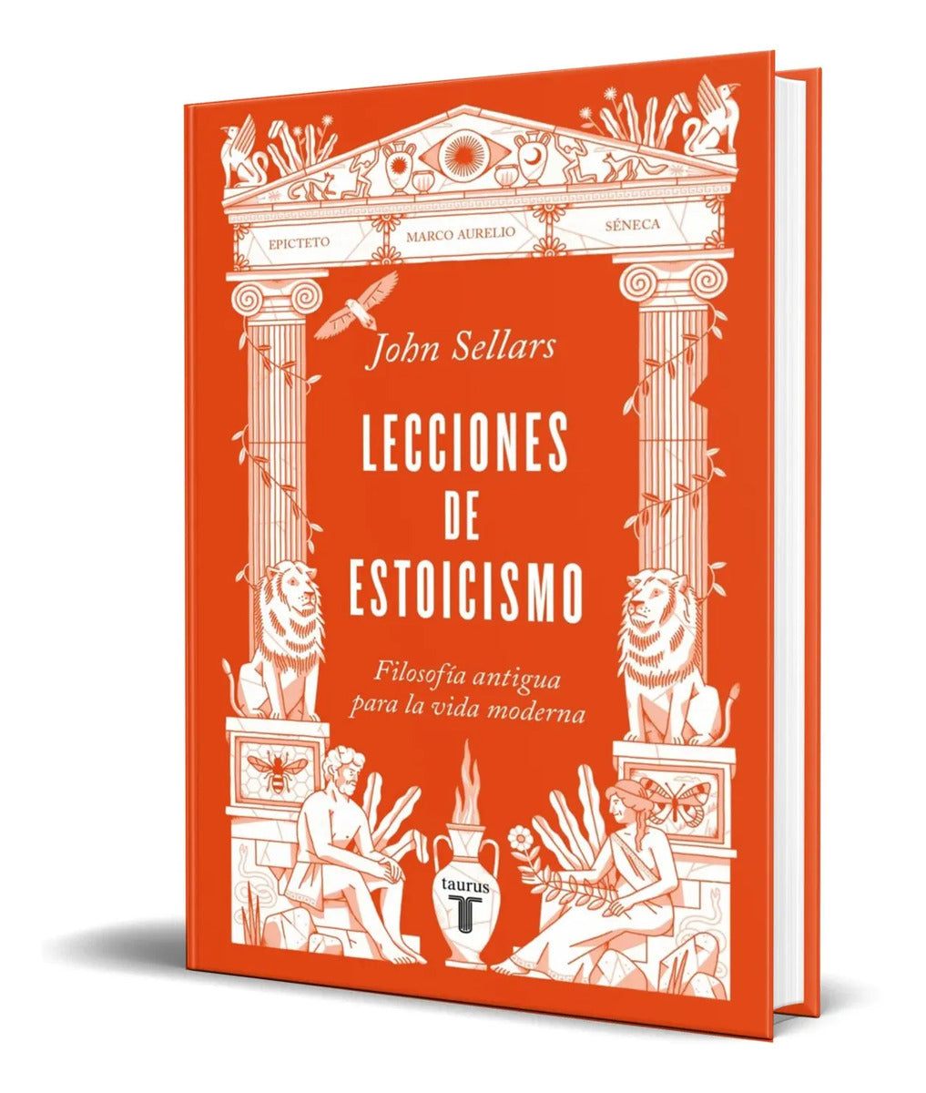 Portada de Lecciones De Estoicismo [ Filosofía Antigua Para La Vida ]