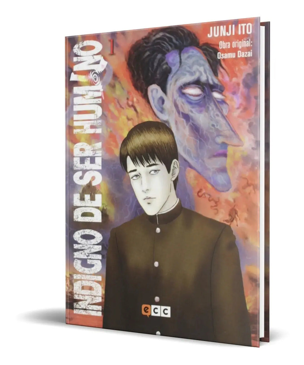 Portada de Libro Indigno De Ser Humano 1 [ Español ] Junji Ito Manga