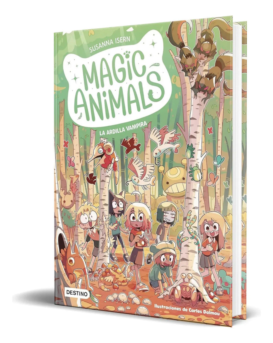 Portada de Libro Magic Animals Vol.3 [ La Ardilla Vampira ] Original