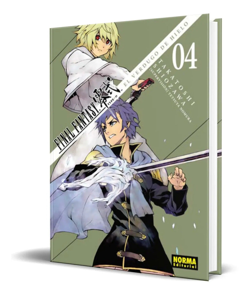 Portada de Libro Final Fantasy Type 0 [ El Verdugo De Hielo 4] Original