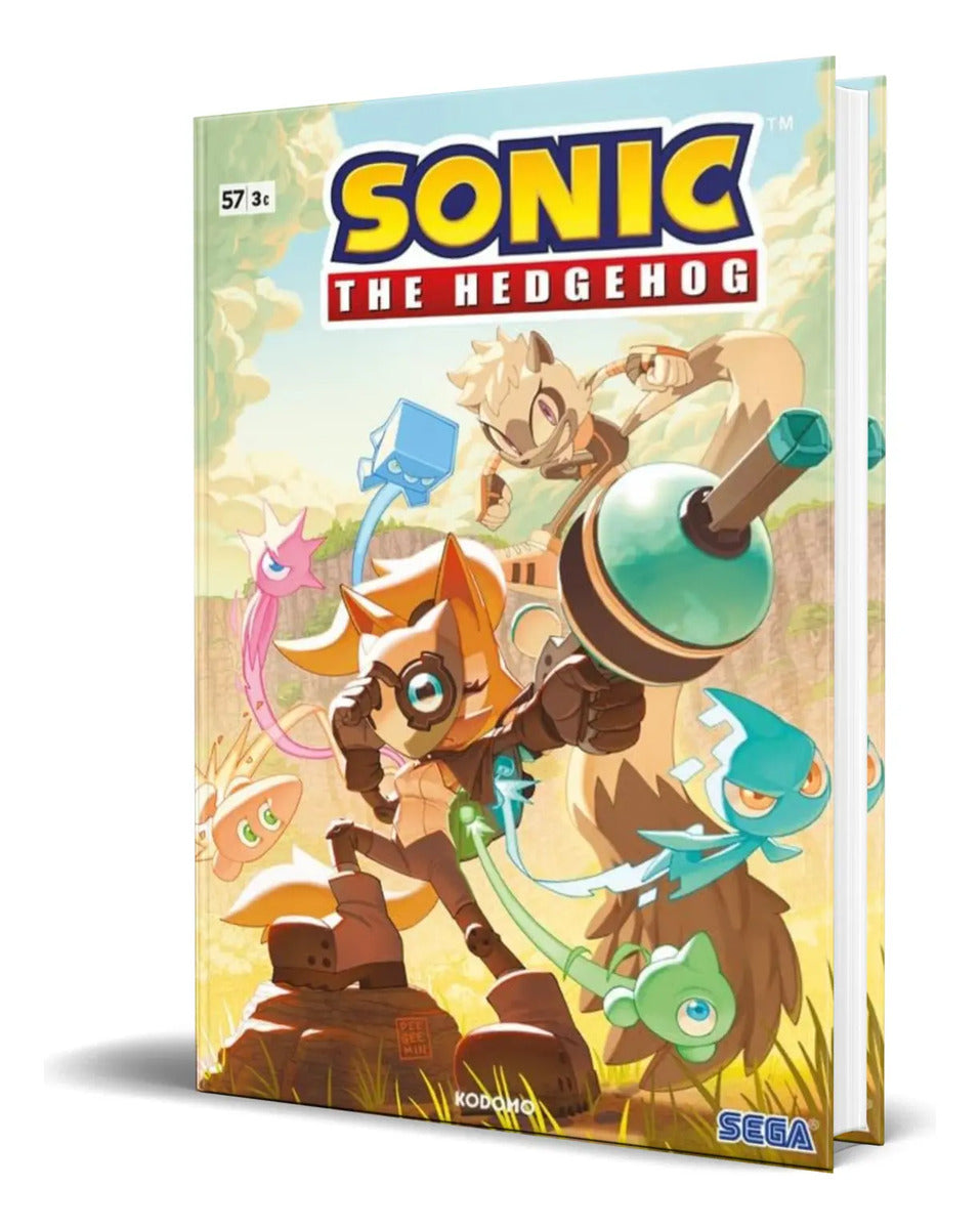 Portada de Libro Sonic [ The Hedhegog Vol.57 ] Original