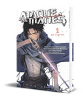 Portada de Libro Ataque A Los Titanes [ No Regrets 1 ] Original