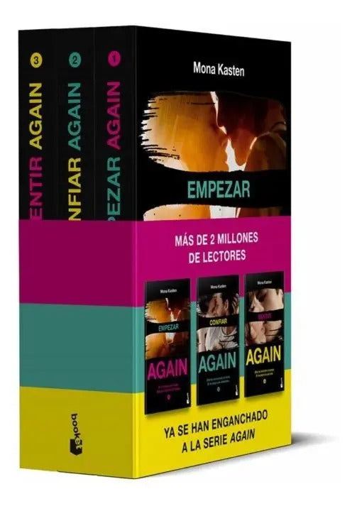 Portada de Libro Pack Again [ Mona Kasten ] Original