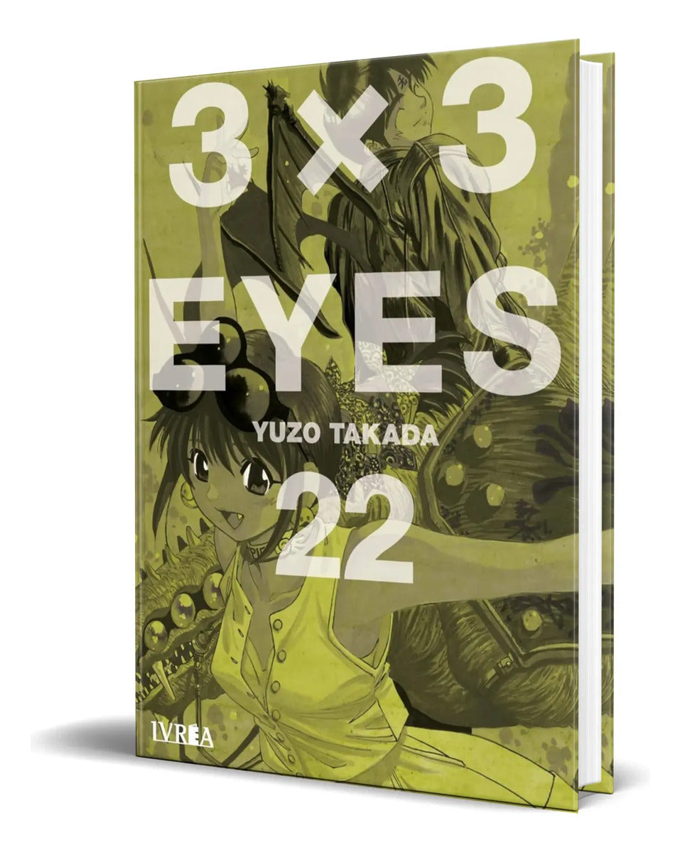 Portada de Libro 3 X 3 Eyes Vol.22 [ Yuzo Takada ] Original
