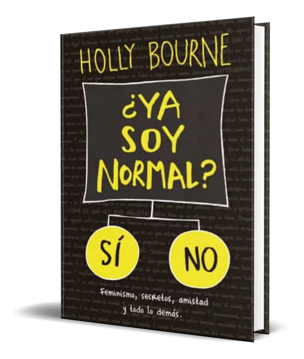 Portada de Libro ¿ya Soy Normal? [ Holly Bourne ] Original