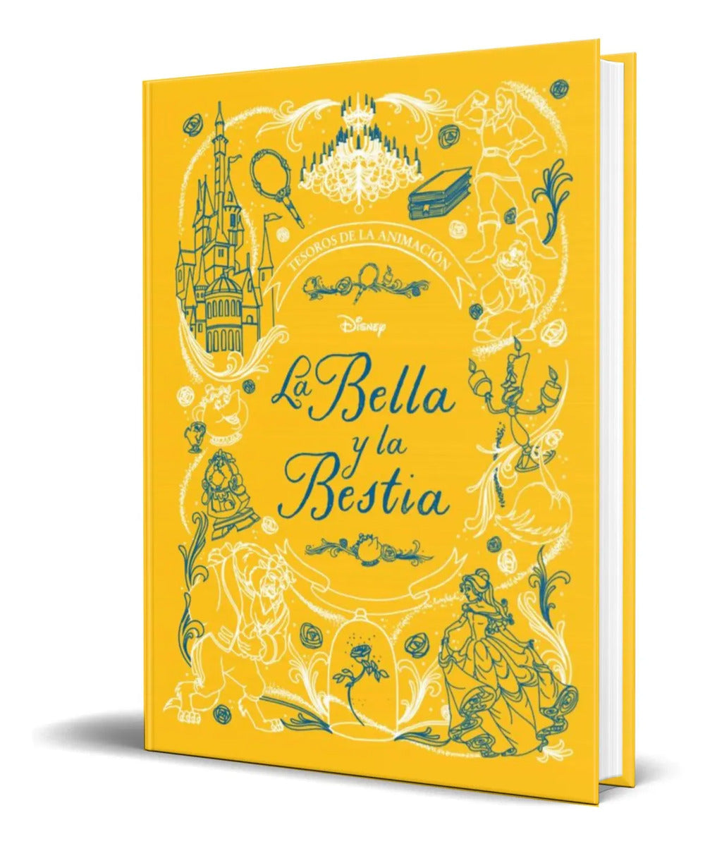 Portada de Libro La Bella Y La Bestia. [ Disney ] Original