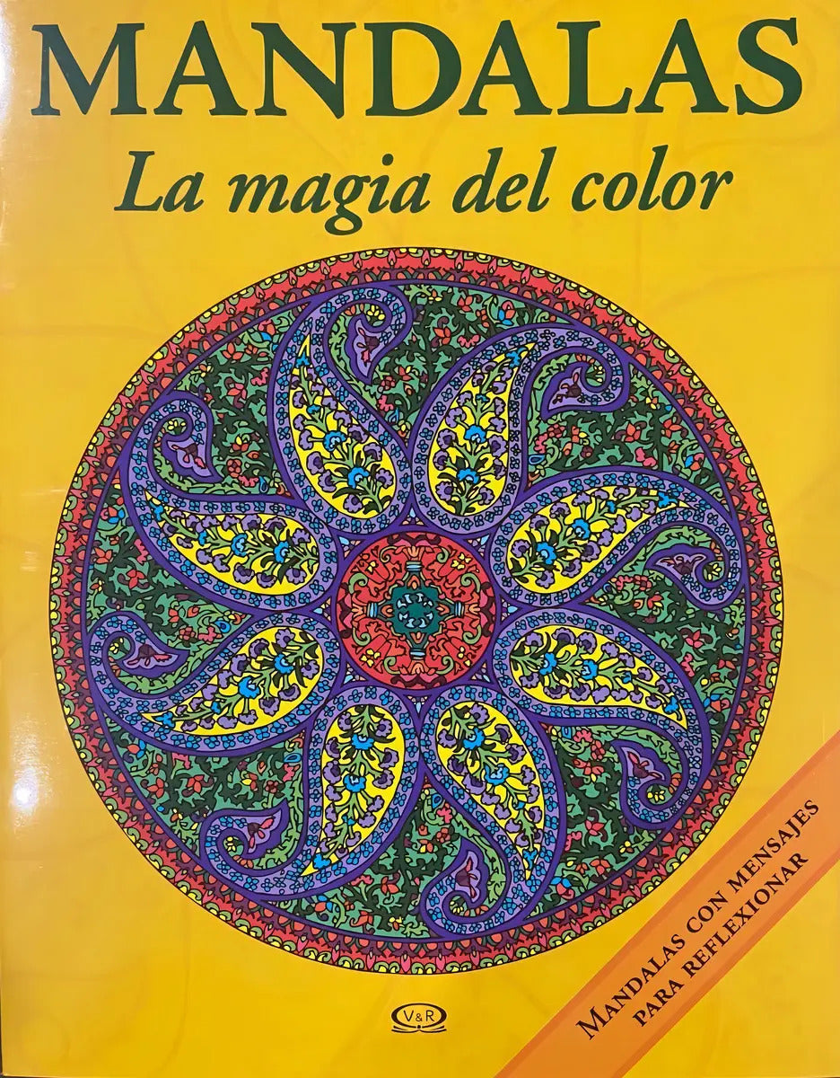 Portada de Mandalas. La Magia Del Color 7 V&r Editoras
