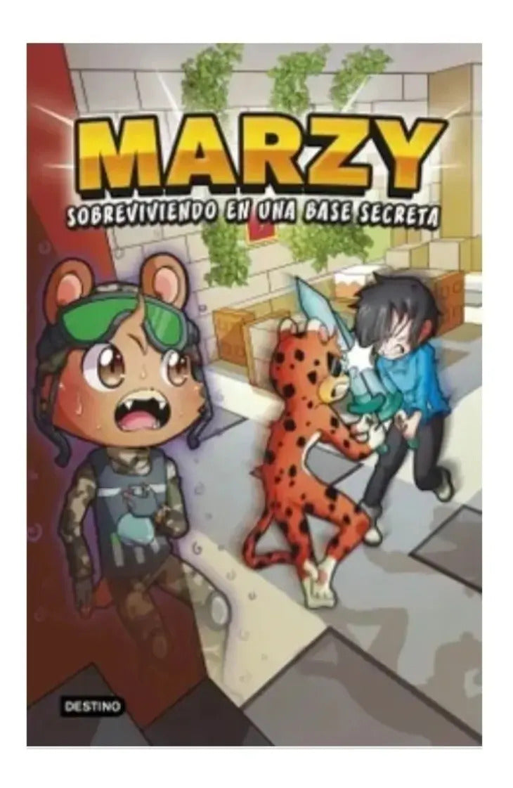 Portada de Marzy 2. Sobreviviendo En Una Base Secreta