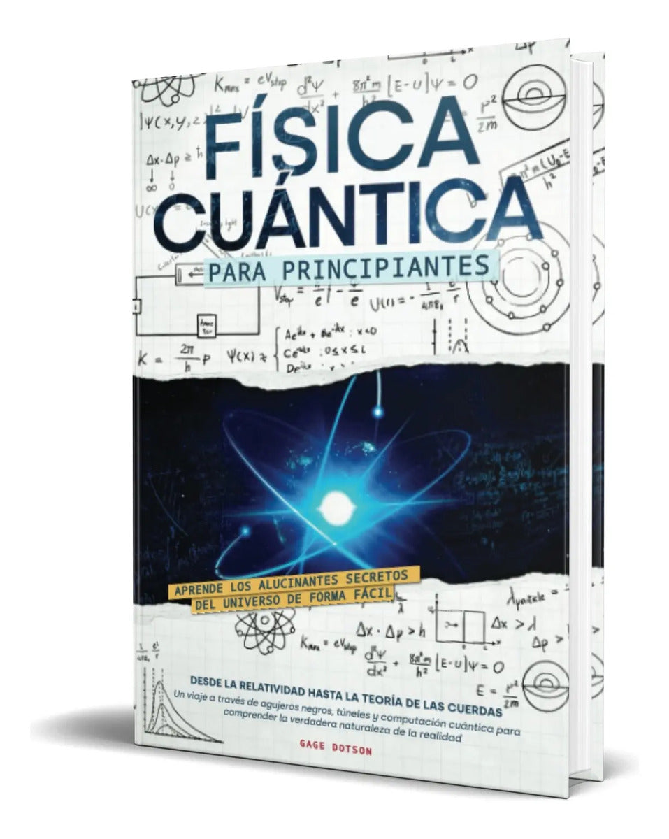 Portada de Libro Física Cuántica Para Principiantes [ Original ]