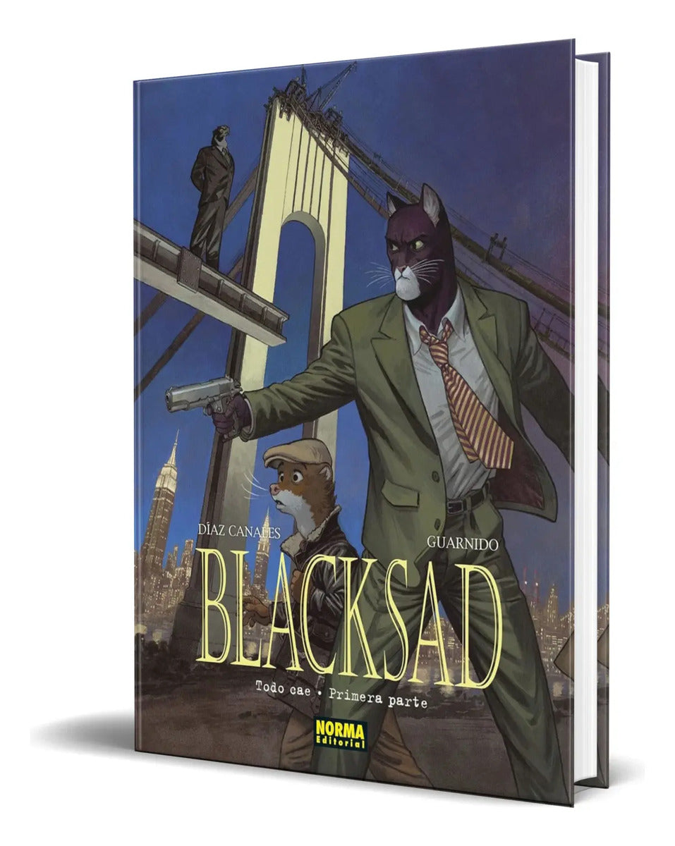 Portada de Libro Blacksad Vol.6 [ Todo Cae ] Original